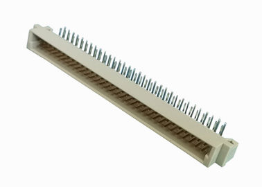Tipo masculino cor do ângulo direito do Pin do conector de Pin 2X32 do PWB do RUÍDO 41612 do bege