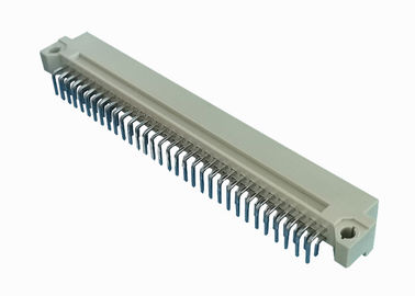 Tipo masculino cor do ângulo direito do Pin do conector de Pin 2X32 do PWB do RUÍDO 41612 do bege
