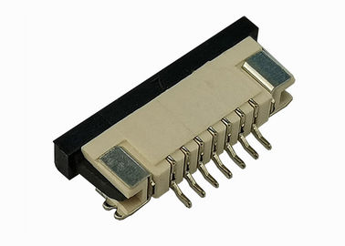 Pin flexível vertical horizontal do passo 7 do conector 1mm do circuito impresso