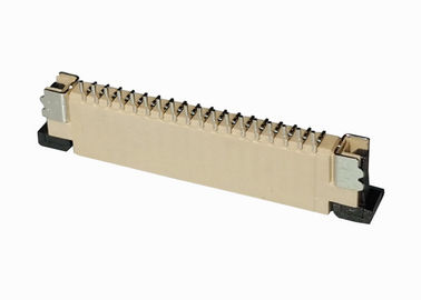 Conector do Pin FFC FPC do costume 18 flexível vertical horizontal do passo de 1,0 milímetros