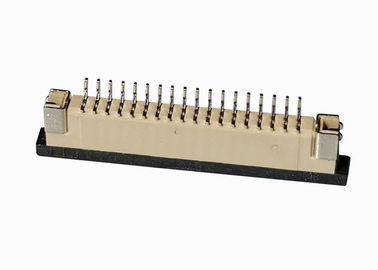 Conector do Pin FFC FPC do costume 18 flexível vertical horizontal do passo de 1,0 milímetros