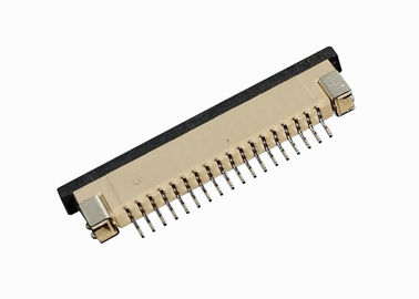 Conector do Pin FFC FPC do costume 18 flexível vertical horizontal do passo de 1,0 milímetros