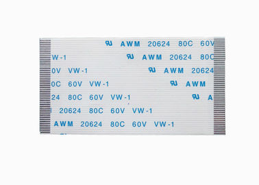 Cabo liso branco A de FFC FPC/fio liso flexível conector 0.5mm do B