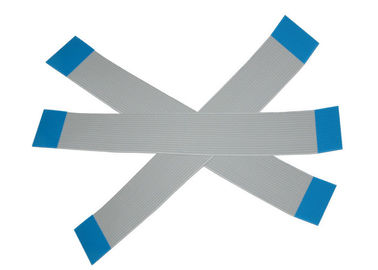 18 cabo liso personalizado 1.0mm do Pin FPC um tipo material chapeado lata do contato