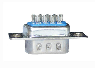 Tipo azul tipo reto soquete do Pin D do DB 9 do conector do DP para a placa de circuito do PWB