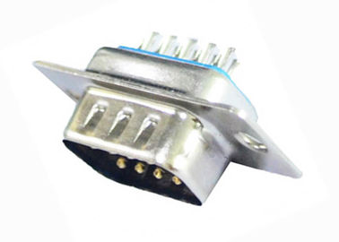 Tipo azul tipo reto soquete do Pin D do DB 9 do conector do DP para a placa de circuito do PWB