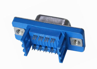 Azul 2.77mm tipo tipo reto de 9 Pin D do soquete do DP da solda do conector fêmea