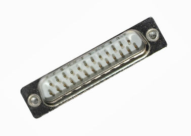 A fileira dobro 3.0A do Pin do conector 25 do SUB do DB D da liga de cobre avaliou a corrente