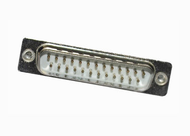 A fileira dobro 3.0A do Pin do conector 25 do SUB do DB D da liga de cobre avaliou a corrente