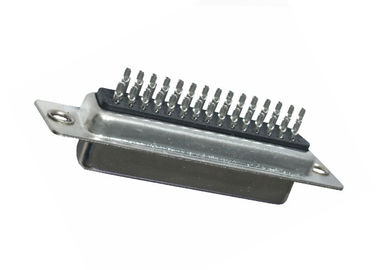 Tipo reto fêmea contato forte do conector Subminiature do DB D D de 30 Pin