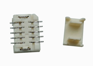Fio bege de SMT para embarcar o tipo do MERGULHO do passo do encabeçamento 1.0mm do Pin do conector de alimentação 10