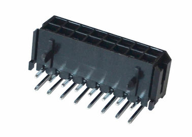 Tensão de suporte do ângulo direito 500V do conector da bolacha do fio de PBT/PA6T
