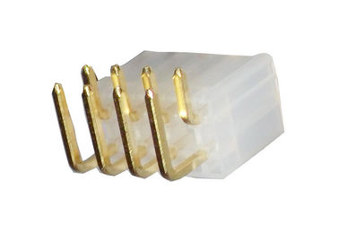 4,2 do passo da bolacha do conector do ângulo direito de Coppy da liga milímetros de material do contato