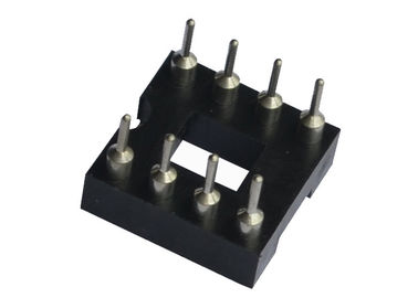 UL 94V 0 28 umidade redonda do conector do furo 7.62mm do soquete de IC do mergulho do Pin - prova