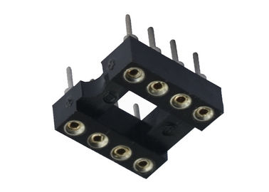 UL 94V 0 28 umidade redonda do conector do furo 7.62mm do soquete de IC do mergulho do Pin - prova