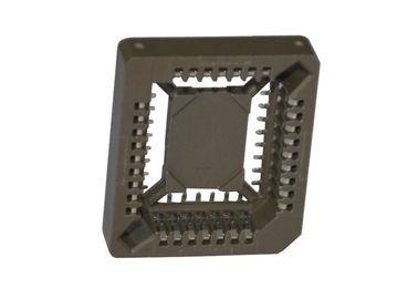 32 tipo ouro de SMT do passo do conector 1.27mm do soquete do Pin PLCC IC/chapeamento da lata