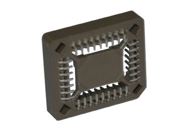 32 tipo ouro de SMT do passo do conector 1.27mm do soquete do Pin PLCC IC/chapeamento da lata