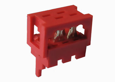 A confiança alta entalhou o isolador masculino do UL 94V 0 do encabeçamento do Pin do conector 1.27mm de IDC