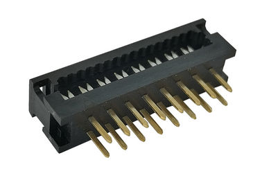 2.54mm da C.A. 16 do Pin IDC do conector tensão de funcionamento do encabeçamento do UL 94V 0 60V masculina/C.C.