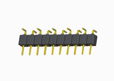 do encabeçamento redondo do Pin da fêmea de 2.54mm tipo masculino e fêmea da única fileira dos encabeçamentos de SMT