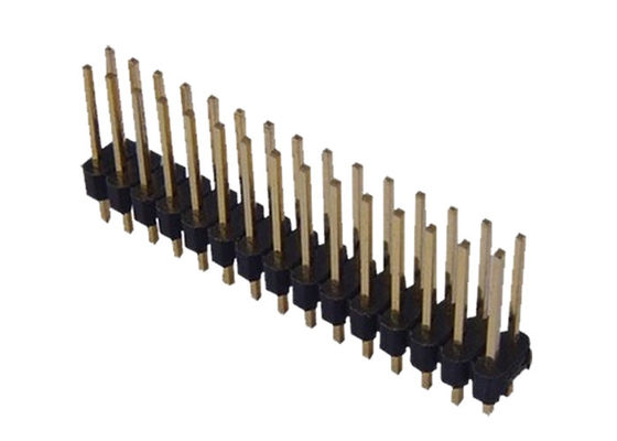 30 passo masculino reto do conector 0.8mm do encabeçamento do MERGULHO de Pin Double Row