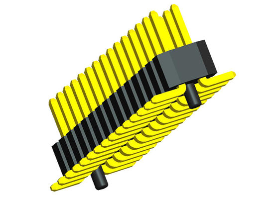 fileira dupla SMT Pin Header 0.75A do passo de 1.0mm com cargo do lugar