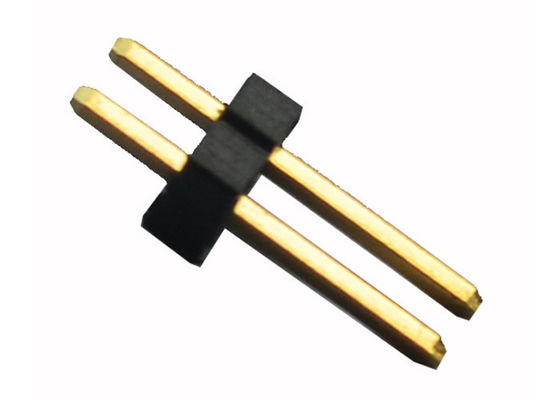 MERGULHE em linha reta o Pin masculino do conector 10 do encabeçamento do passo do ohm 1.27mm de 20m