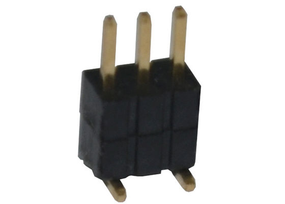 Conector masculino do encabeçamento 1A SMT SMD 1.27mm do passo vertical de PA6T