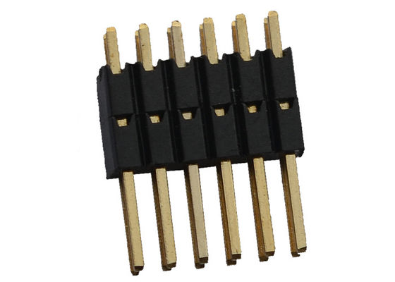 Altura dupla Pin Header Connector da fileira 1.27mm do isolador de PA9T