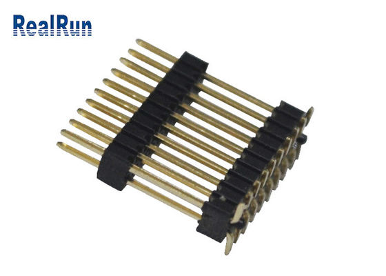 UL 94V-0 2.0mm 8P SMT SMD Pin Header do chapeamento de ouro