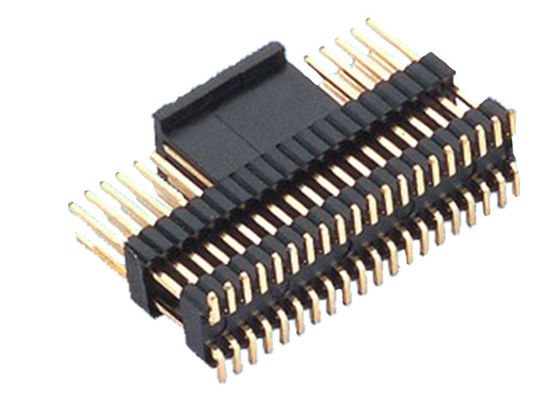 UL 94V-0 2.0mm 8P SMT SMD Pin Header do chapeamento de ouro