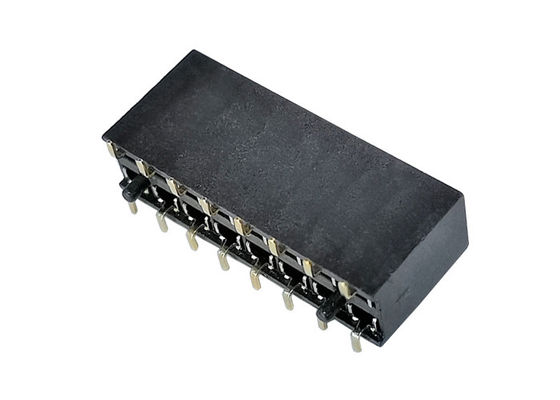 Da altura dupla do passo 8.5mm da fileira 2.54mm de PA9T encabeçamento fêmea de SMT