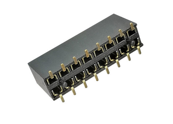Da altura dupla do passo 8.5mm da fileira 2.54mm de PA9T encabeçamento fêmea de SMT