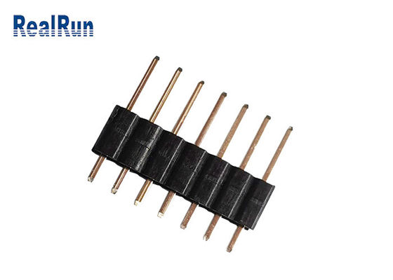 O ouro chapeou passo de Pin Header 2.0mm da fileira do mergulho 7pin o único