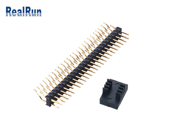 Fileira dupla de Pin Header Connector 50pin da altura de SMT 2A 2.0mm