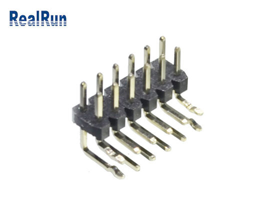 GV de Pin Header do plástico de 2*6 Pin Dual Row PBT único