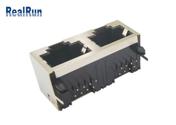RJ45 montagem Jack Metal Shielded Modular Jack modular do PWB do direito 8P8C