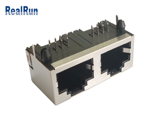 RJ45 montagem Jack Metal Shielded Modular Jack modular do PWB do direito 8P8C