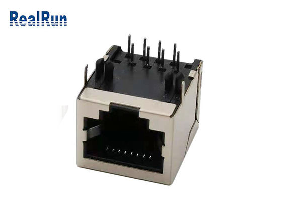 1.5AMP PBT Rj45 protegeu o soquete fêmea modular da tomada 10P8C