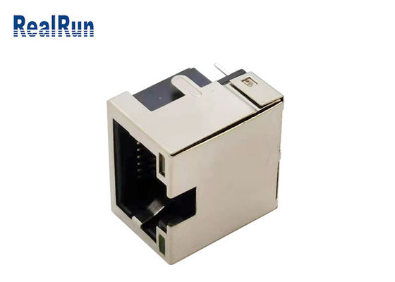 Luz modular 1.5A do diodo emissor de luz do PWB 8pin RJ45 Jack Connector Right Angle With