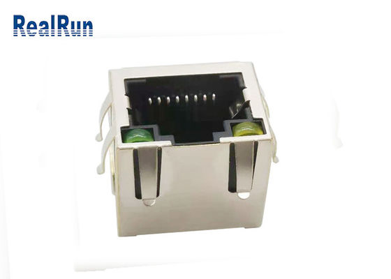 Soquete Shell Shield elástica do conector fêmea de PA6T PBT RJ45