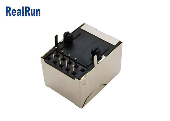 Soquete 125V da rede de PBT UL94V-0 10p8c RJ45 sem soquete do diodo emissor de luz