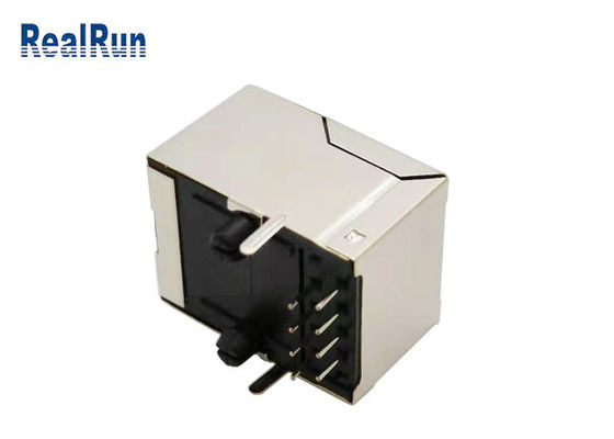 Soquete 125V da rede de PBT UL94V-0 10p8c RJ45 sem soquete do diodo emissor de luz