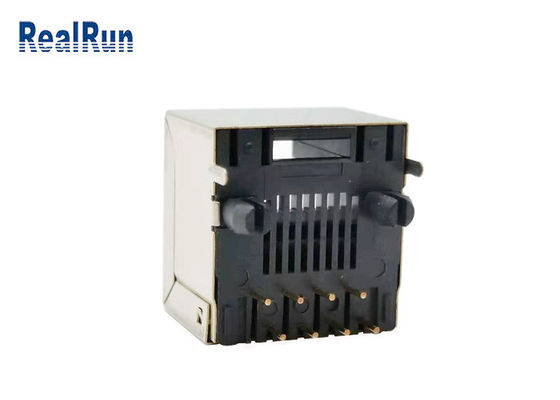 PWB modular vertical UL94V-0 do bronze de fósforo RJ45 Jack Connector