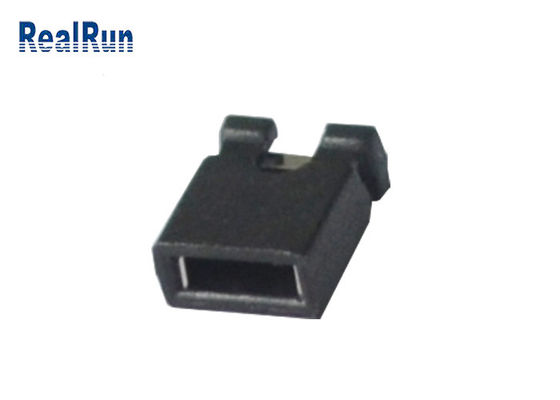 Parte inferior 3.0AMP aberto de Mini Jumper Connector 1-10 Polos do passo de PBT 2.54mm