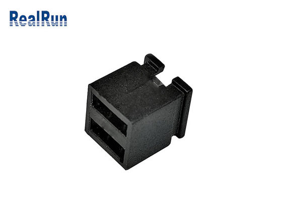 passo do tampão 2.54mm de 2*2P 3.0AMP PBT 4 Pin Header Connector Open Jumper