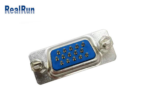 Solda SECUNDÁRIA masculina do conector UL94V-0 do encabeçamento D do Pin PBT de HDP 15
