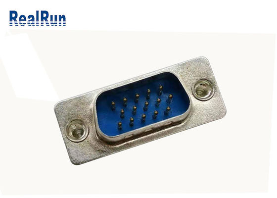 Solda SECUNDÁRIA masculina do conector UL94V-0 do encabeçamento D do Pin PBT de HDP 15