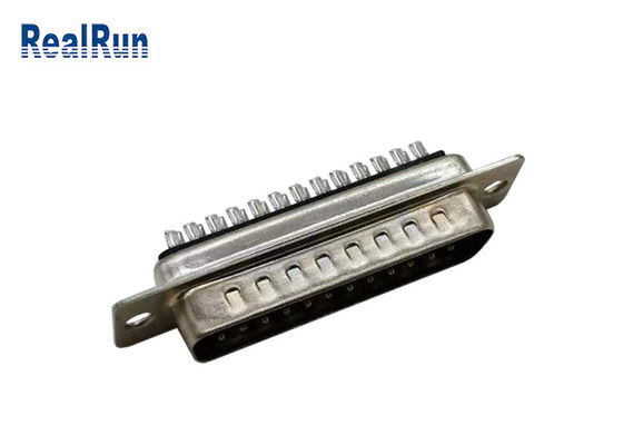 Tipo montagem de superfície PBT da solda D do DB 25 do PWB do conector de cabo de VGA