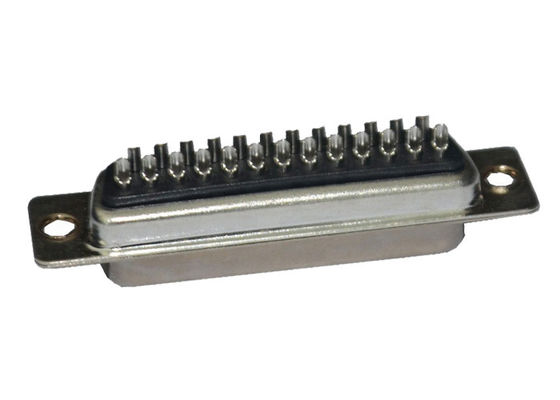 Tipo montagem de superfície PBT da solda D do DB 25 do PWB do conector de cabo de VGA